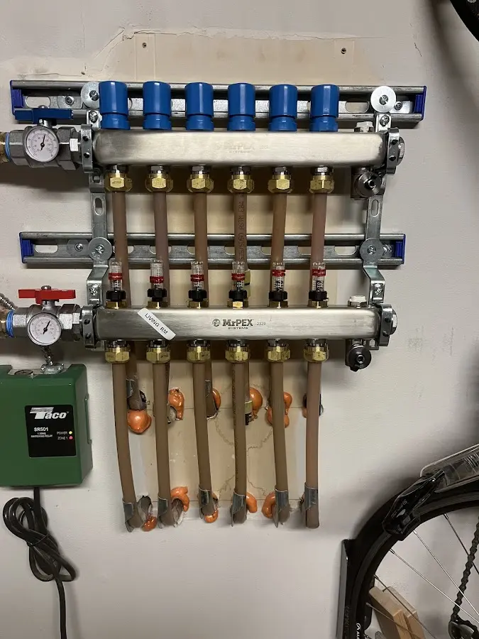 Plumber performing Water Heater Repair at a residential property in Wilmington